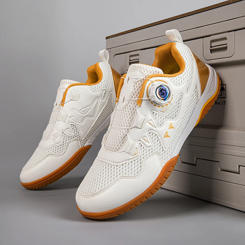 Herren-Badminton-Schuhe, Volleyball-Schuhe, Sportschuhe, Tischtennis-Sneaker, atmungsaktive Trainingsschuhe, professionelle Sportschuhe für Tischtennis. – Detail 3