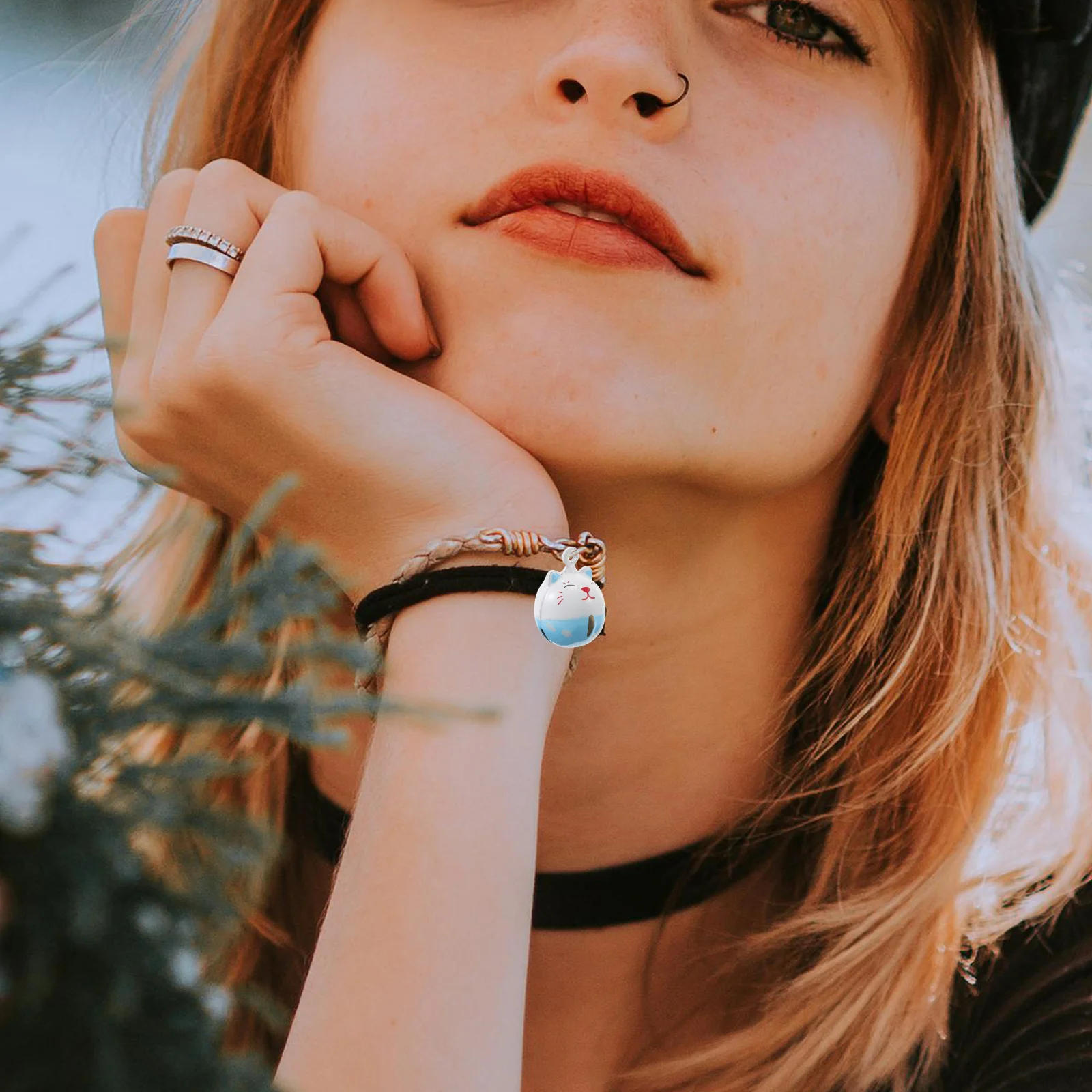 

10Pcs Small Kitten Bells Iron DIY Charms for Crafting Keychain Pendant Decor Lucky Feng Shui Amulet Vintage Collar Accessories