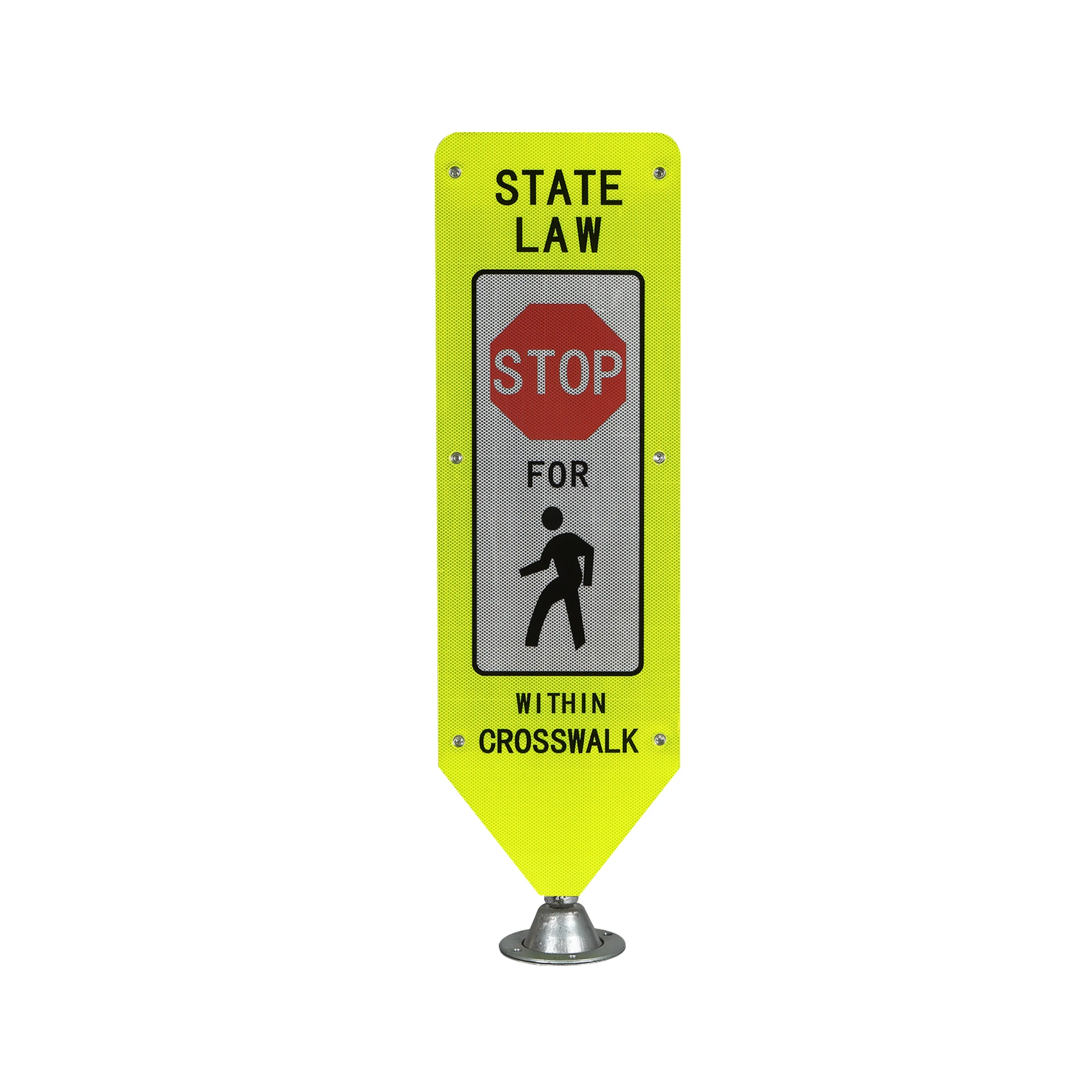 Solar Road Safety Flexible Warning Bollard Reflective Delineator Traffic Marker Post LED Yellow Red White Light 800m Visibility