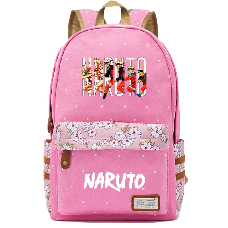 Naruto New Cartoon Student Schoolbag Casual and Lightweight Large Capacity Shoulder Pad Waterproof Stain Resistant Backpack