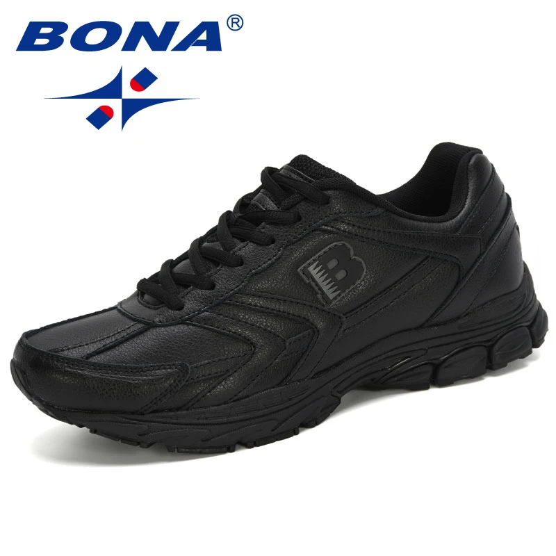 BONA New Arrival Classics Style Men Running Shoes Lace Up Sport Shoes Men Outdoor Jogging Walking Athletic Shoes Male For Retail