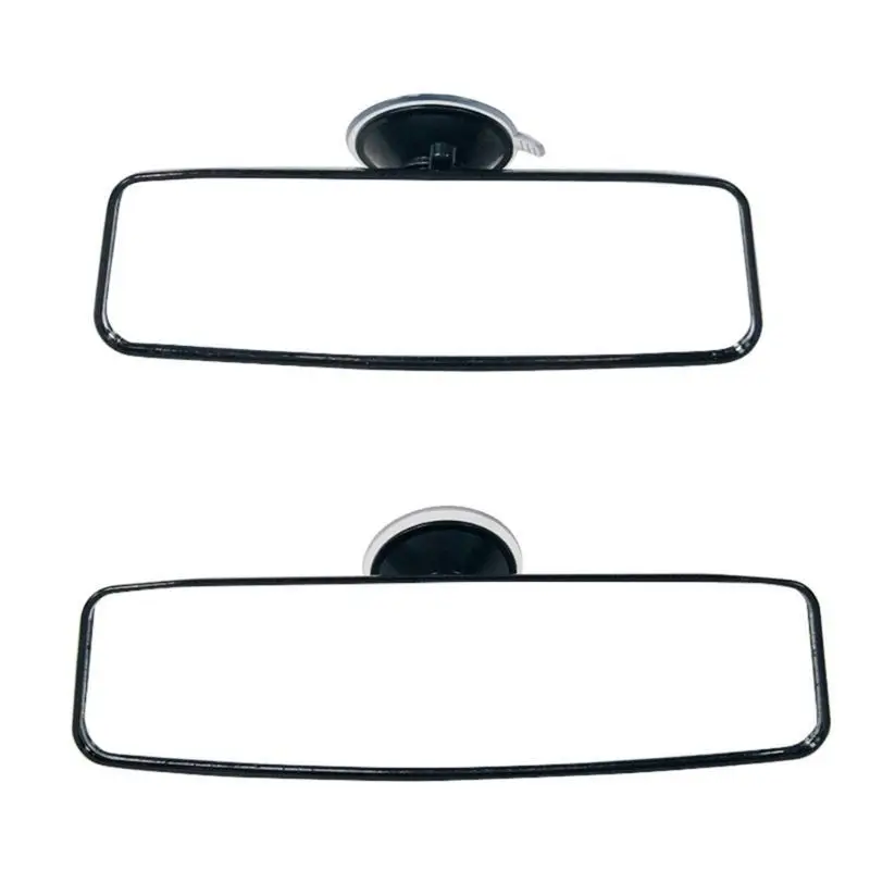 

31BC Easy Install Plates Rear View Mirror Car Safety Mirror Adjustable Rear View Mirror for Comprehensive Blind Spots Coverage