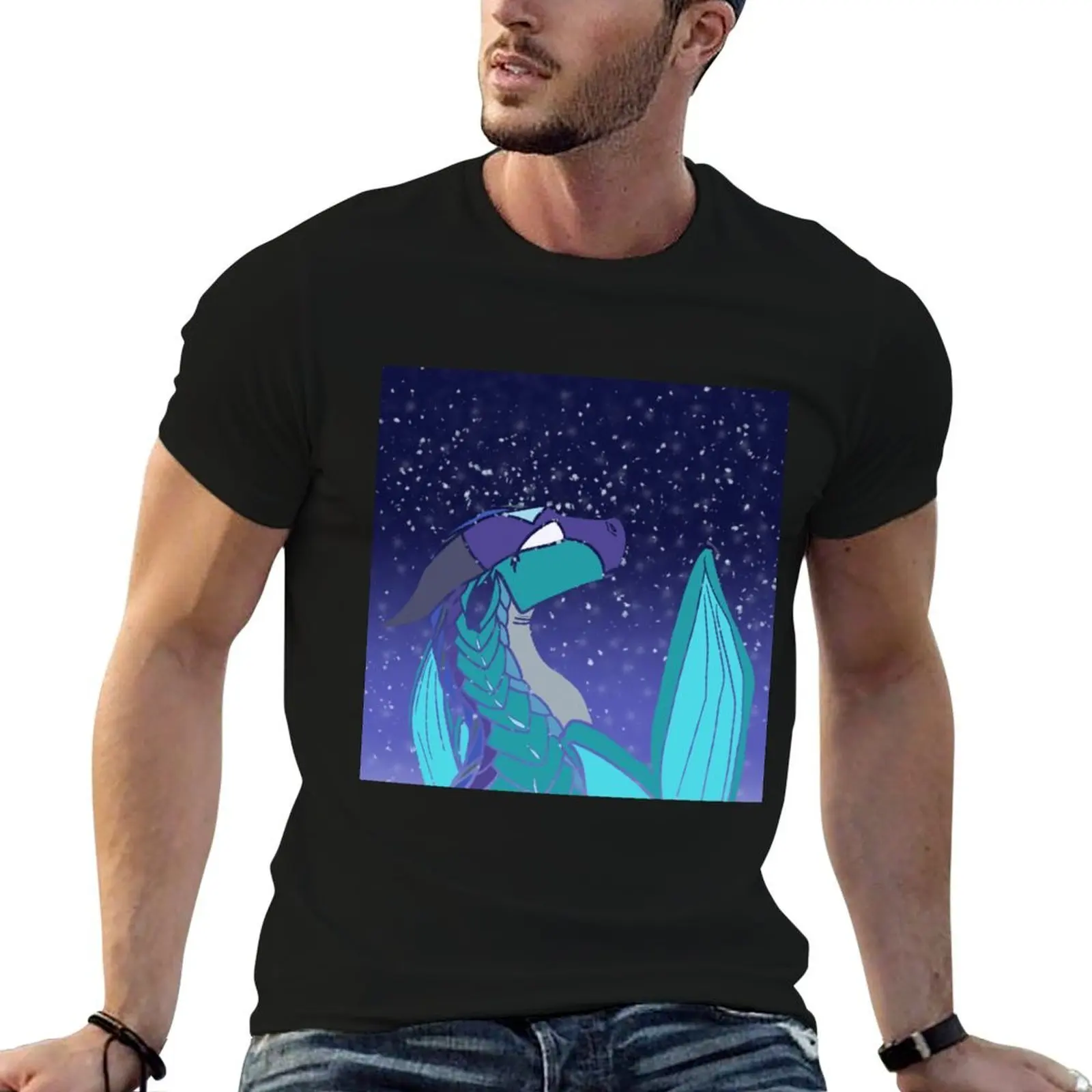 

Ander's Stars T-Shirt t shirt man plain anime t shirts oversize T-Shirt