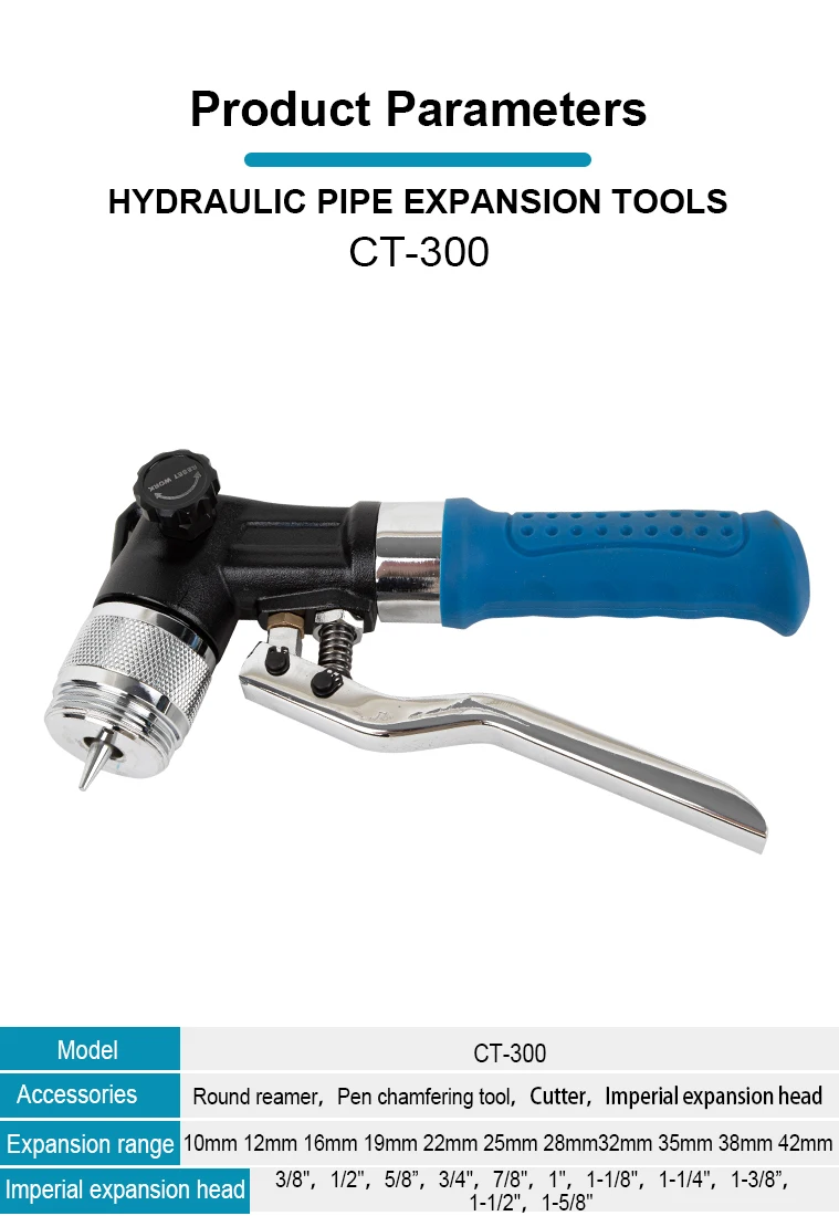 CT-300 Manual Hydraulic Pipe Expanding Tool