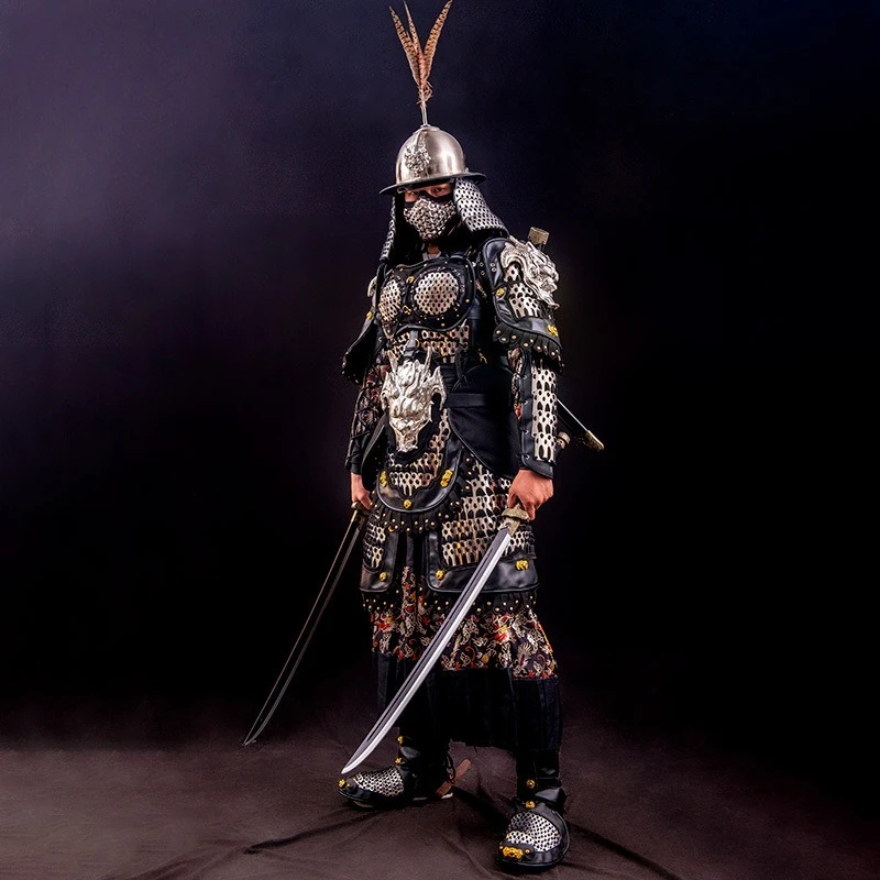 Chinese armor, tiger talisman, Mingguang armor cos mythical armor, real armor