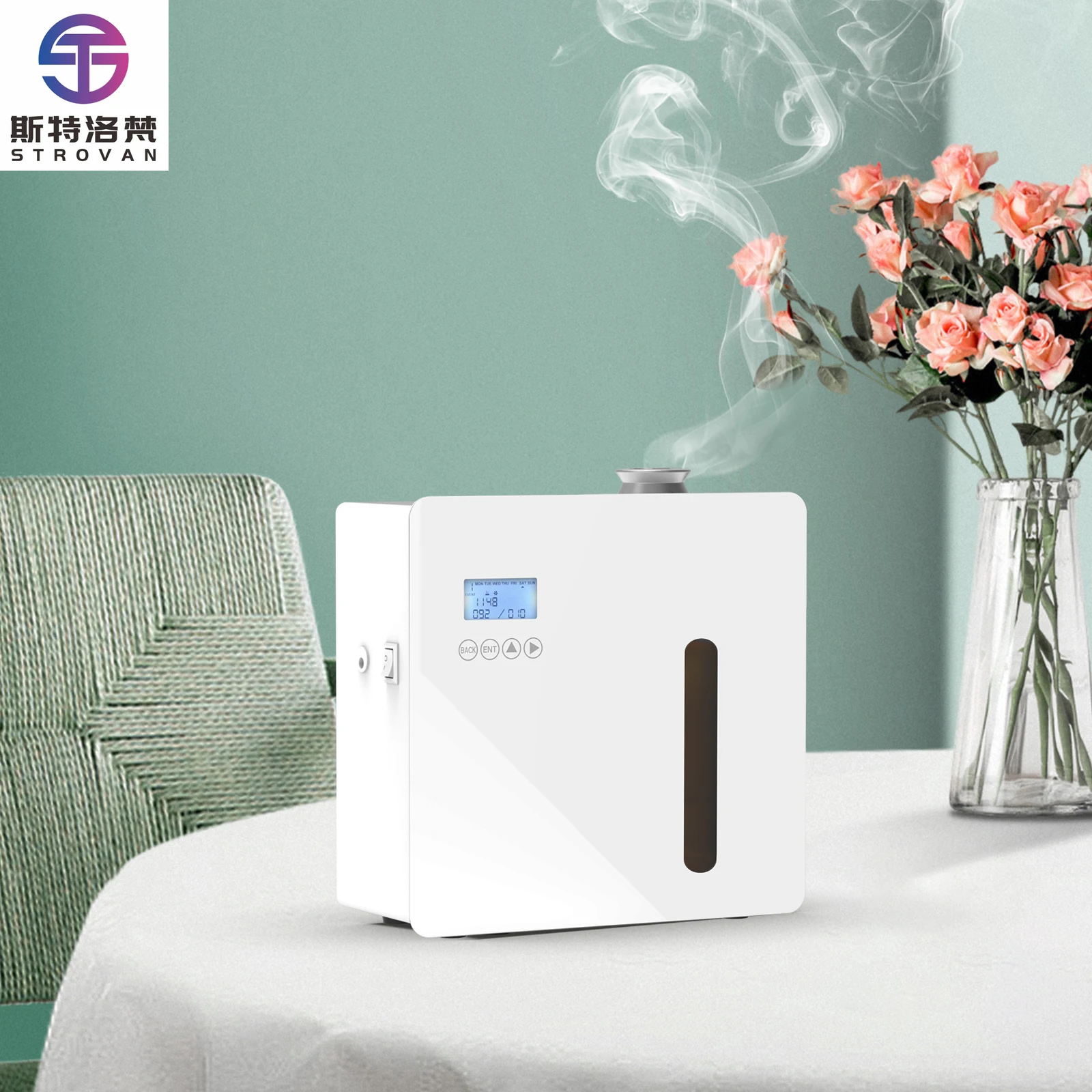 

U5 2500CBM Top Sale Commercial Appliances Acrylic Touch Pane HVAC Smart Humidifiers Aroma Perfume Dispenser Diffuser