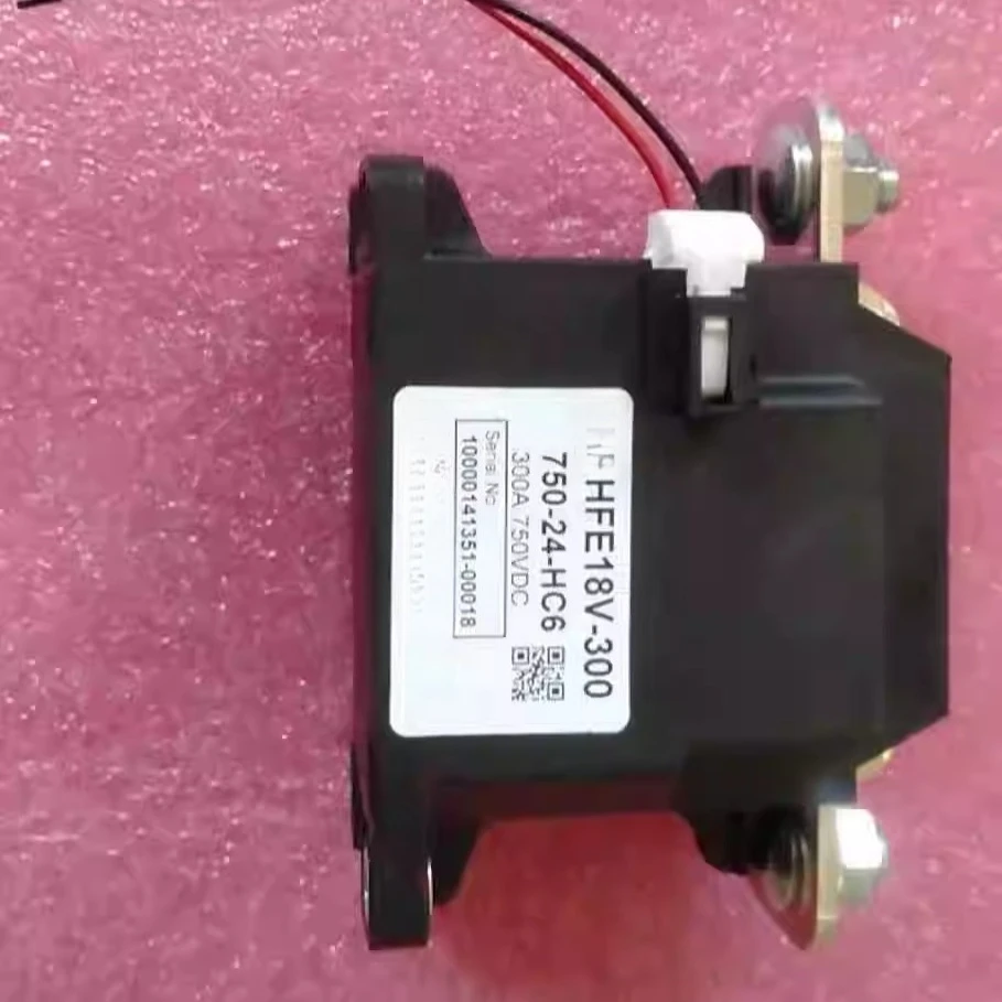 

HFE18V-300 Контактор постоянного тока высокого напряжения 750-24-HC6 Реле 750DCV300A