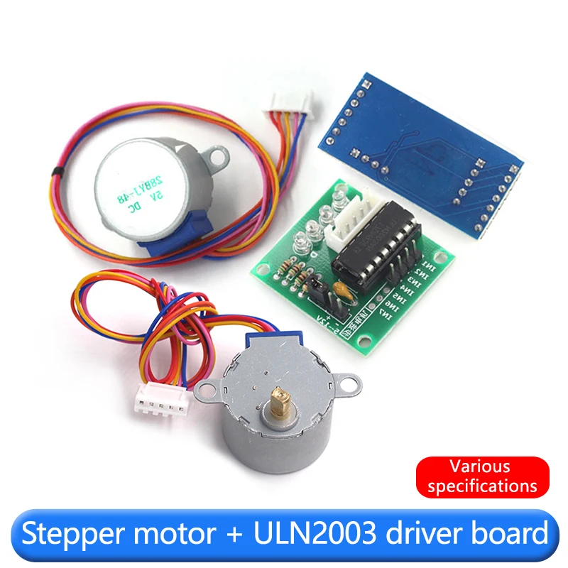 Stepper motor 28BYJ48 ULN2003 driver board 4 phase 5 wire 5V12V stepper motor reduction motor