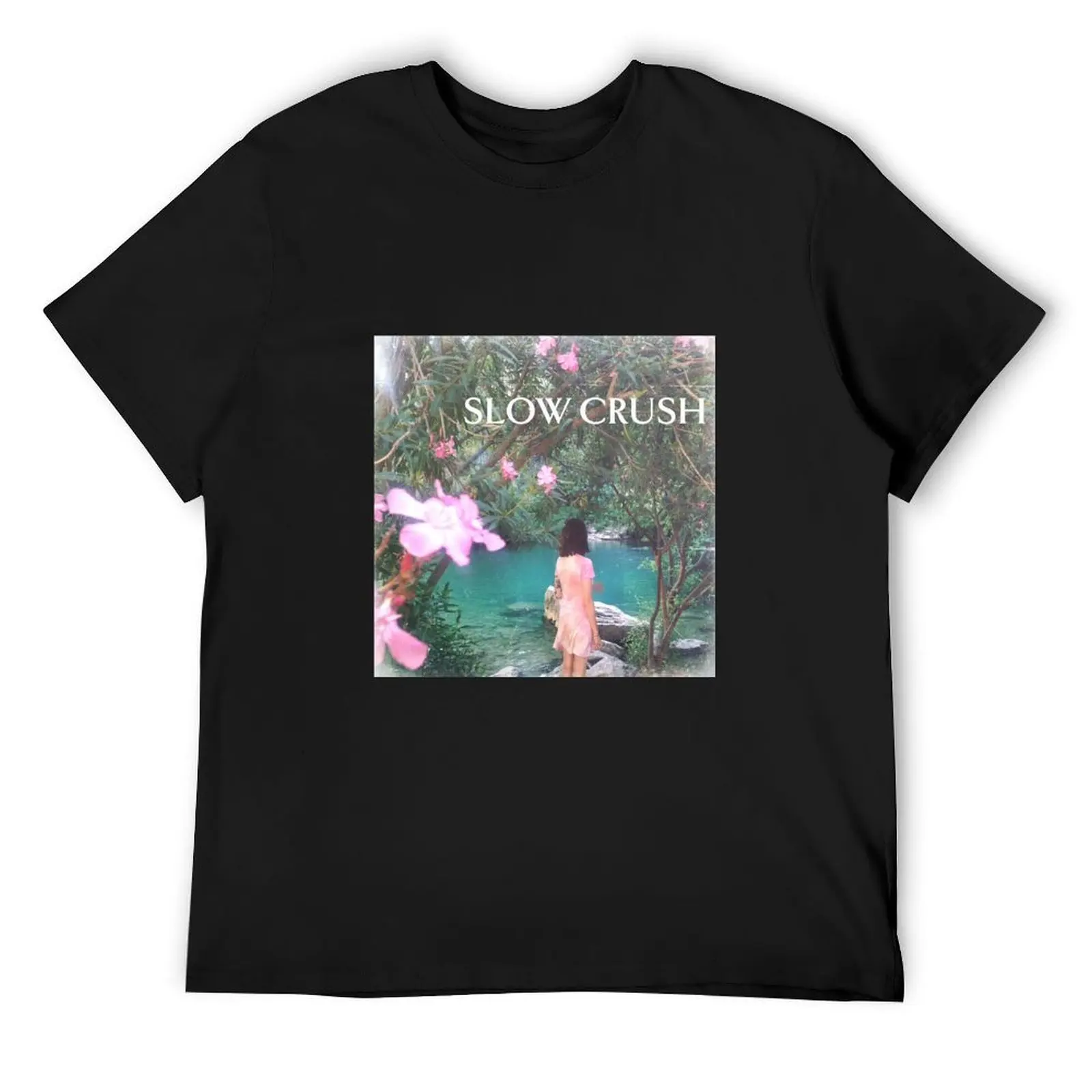 

slow crush ease ep cover T-Shirt Funny t-shirts graphic shirts tees customizeds men clothings