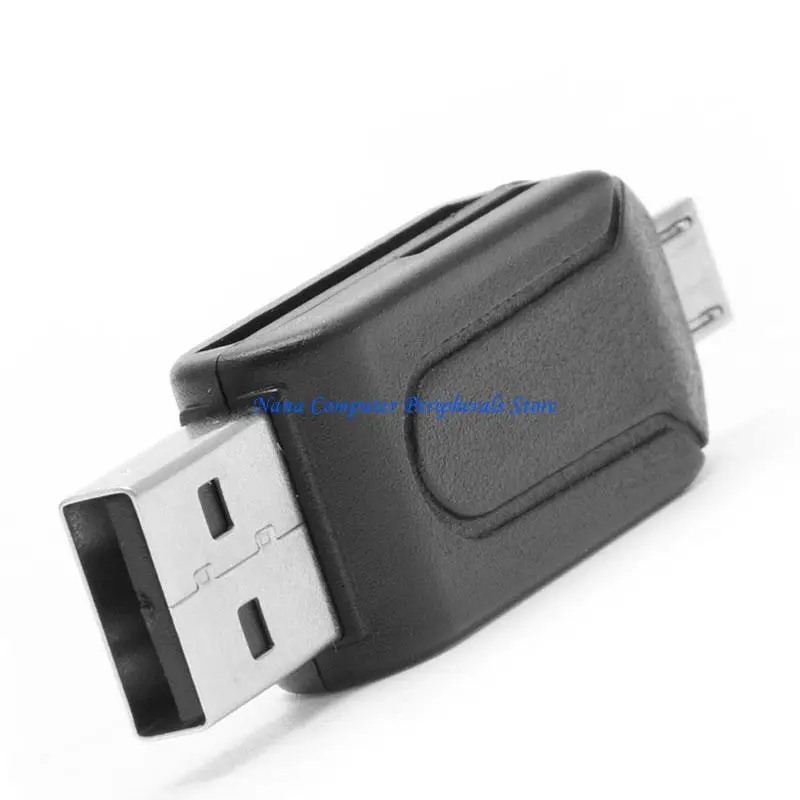 F68C 2-in-1 마이크로 USB 2.0 OTG SDXC TF 메모리 카드 안드로이드 스마트 폰 PC 용 메모리 카드 리더