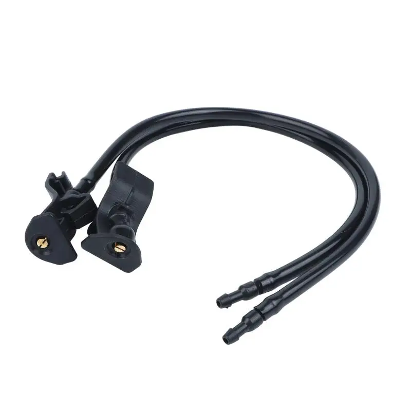 2/4 Pcs For 2011 2012 2013 2014 2015 2016 2017 2018 Car Windshield Wiper Washer Nozzle Sprayer BB5Z-17603-A Black