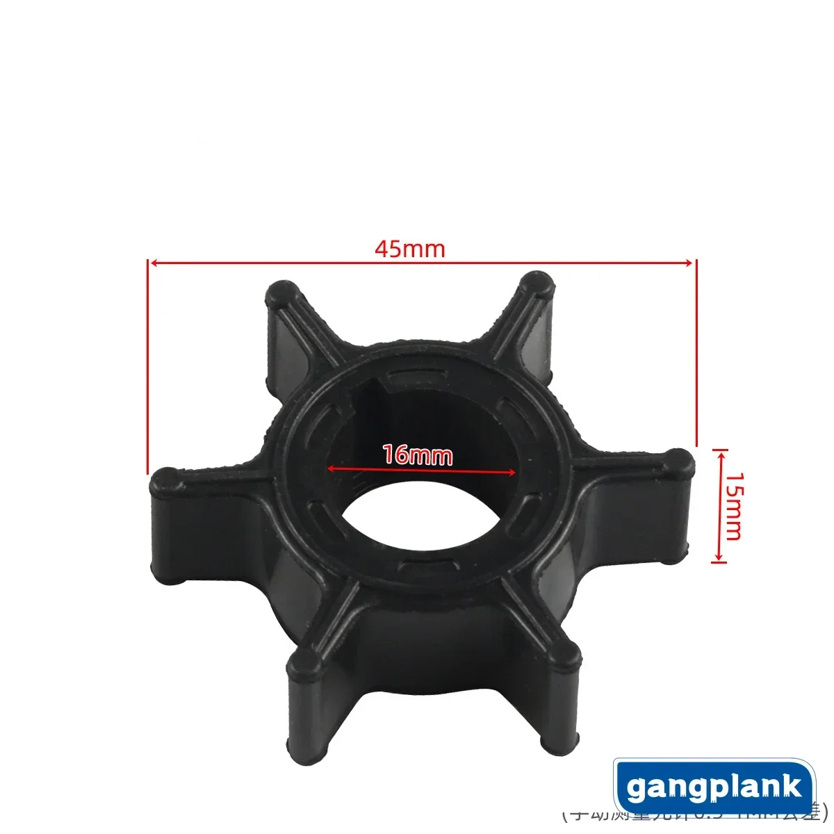 Outboard Engine Impeller Repair Kit 06192-ZW9-A30 for Honda Water Pump Impeller Seal Impeller Key Drive Shaft Water Pump Gasket