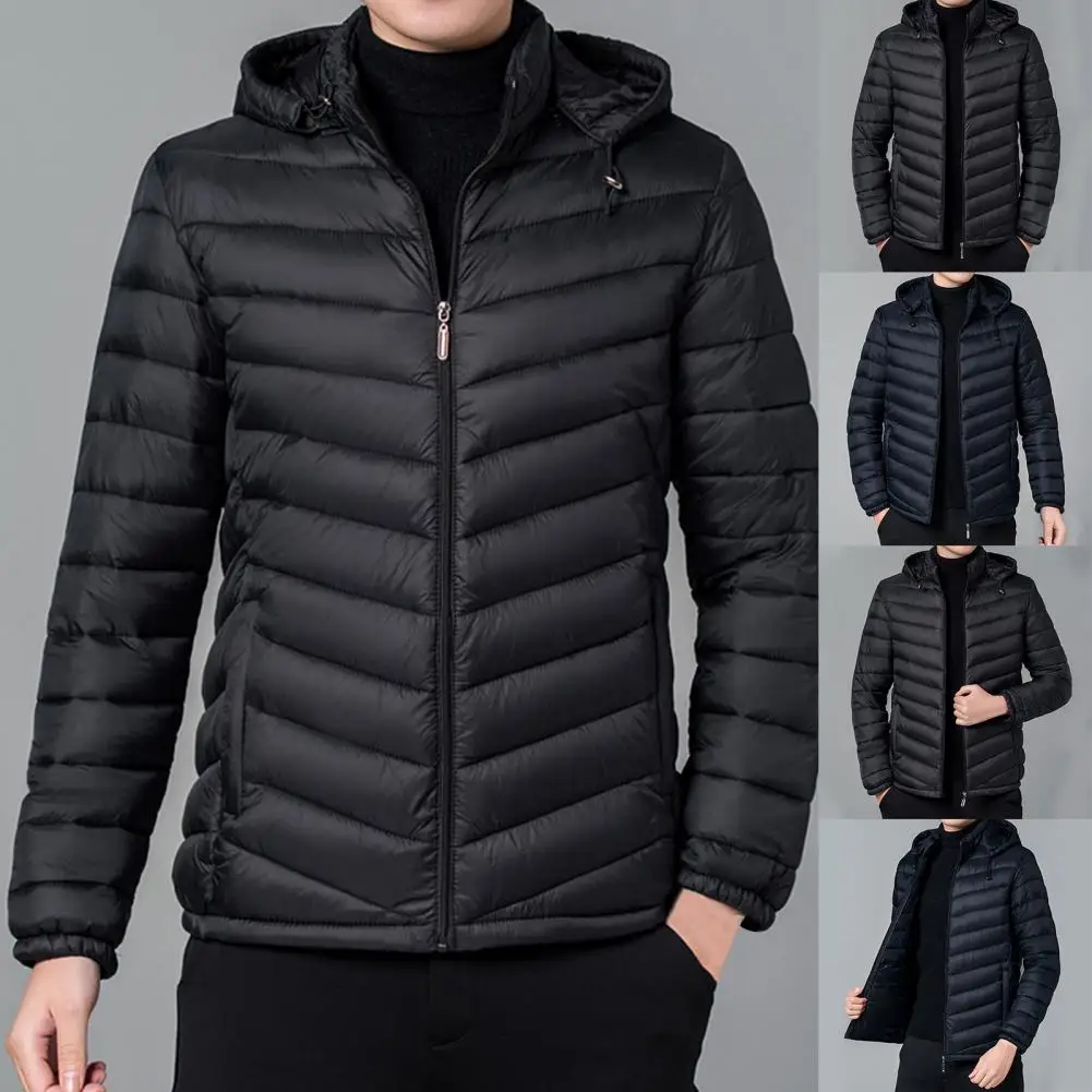 Novo outono inverno quente à prova dwaterproof água parkas casaco dos homens com capuz casual outwear destacável chapéu outwear outfits parkas casaco masculino