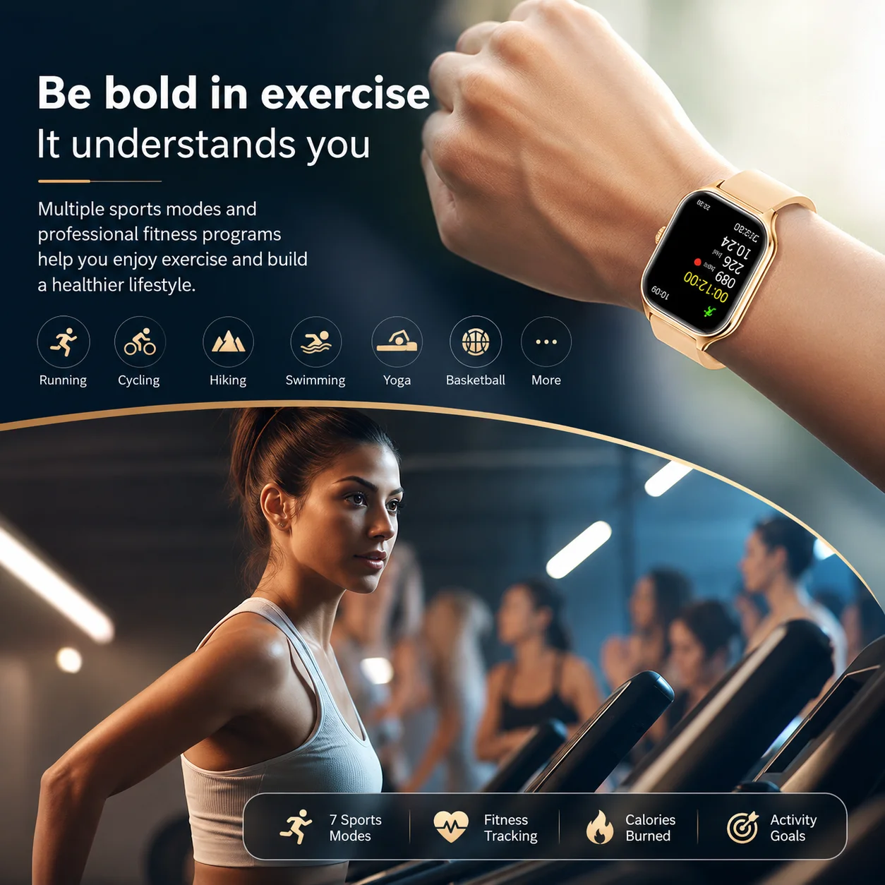 2026 New Smart Watch 2.01" HD Display Bluetooth Call Blood Oxygen Heart Rate Monitor Fitness Gift for Men Women image 3
