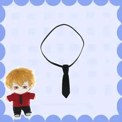 20CM Doll Clothes Accessories Mini Tie Candy Color Necktie For Cotton Idol Dolls Shirt Uniform Tie For 1/12 Bjd Dolls Shirt Ties