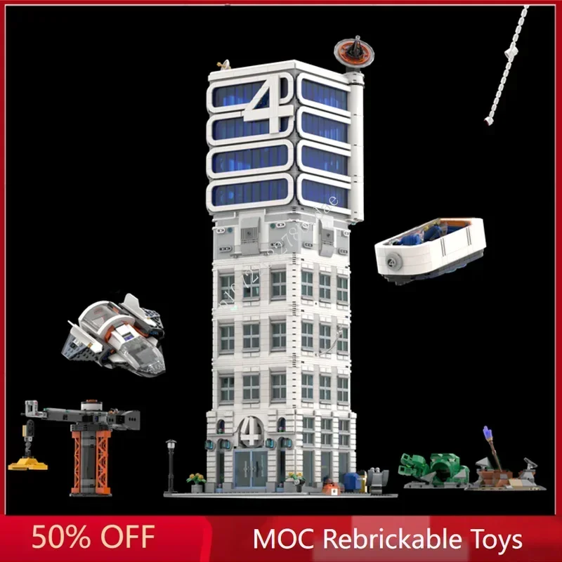 6185PCS Customized MOC Classic Space Academy Building Blocks Collection Technology Bricks Creative Toys Xmas Gifts