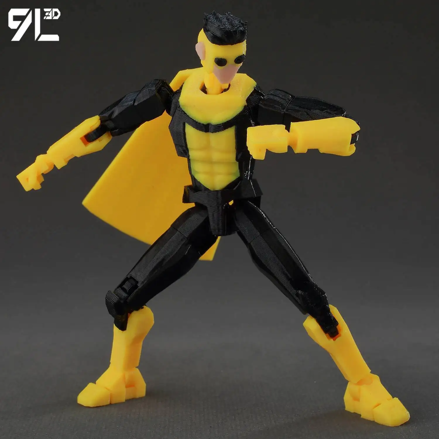 9L3D Lucky13 Invincible Boy Action Figure Superheld Duo met Battle Pose Compatibiliteit Collectible Animation Merch Decoratie