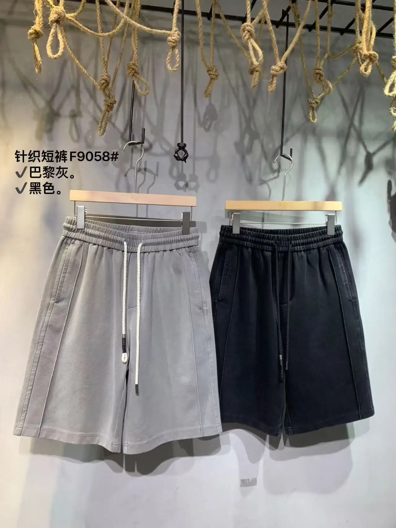 

Мужские свободные легкие шорты с широкими штанинами из 100% хлопка для пляжного отдыха