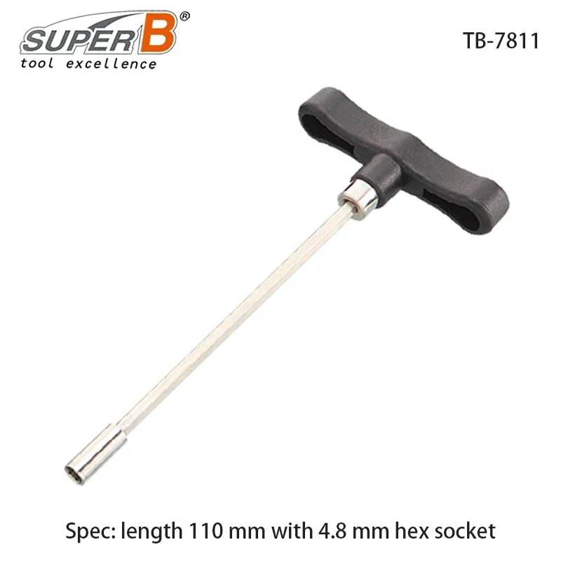 Super B TB-7811/12/13/14/15 Bicycle Internal Nipple Wrench Spoke Wrench Sockets To Fit Internal Spoke Nipples Bike Tools