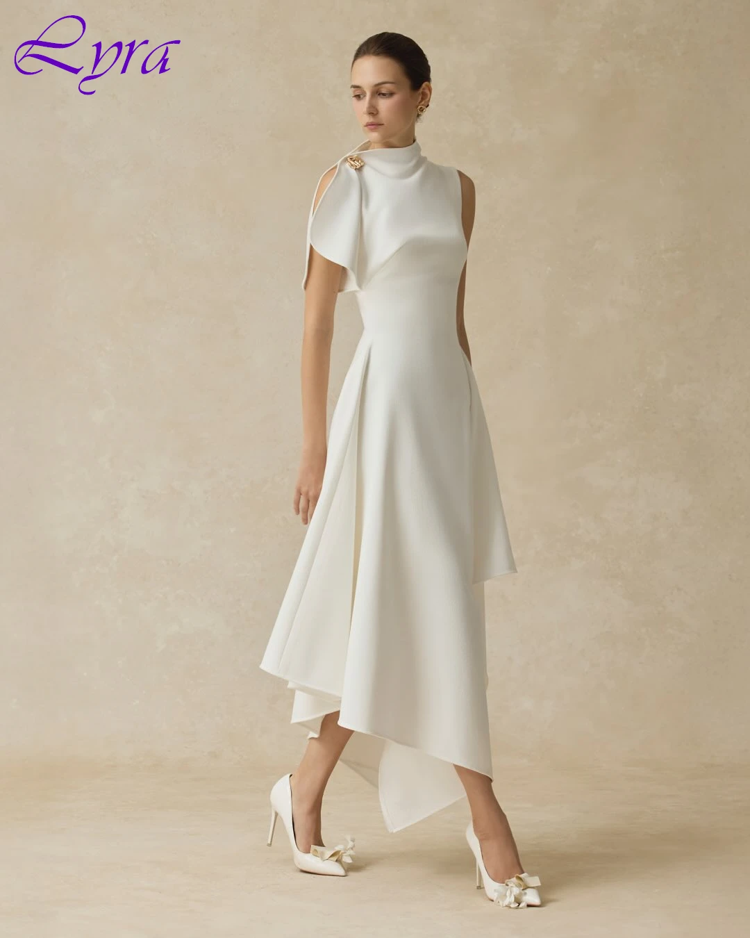 Customized A-Line Scoop Fashion Evening Dress Elegant Formal Bespoke Occasion Gowns Temperament High Quality Celebrity Gowns