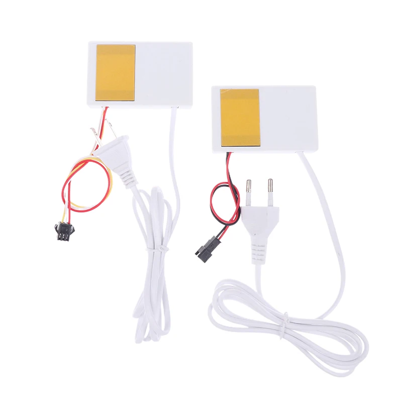 1Pc EU US Plug Touch Switch 12V 1A Bathroom Mirror Switch Touch Sensor For Led Light Mirror Headlight Capacitance Sensor Module