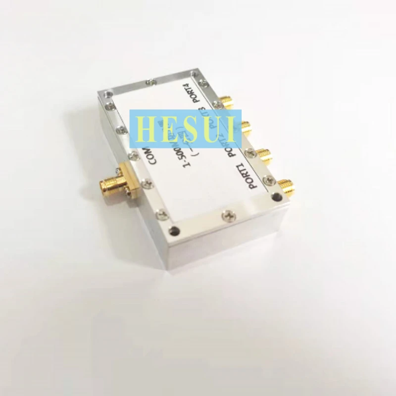 1-500M one minute four power divider Medium frequency  Low frequency combiner clock