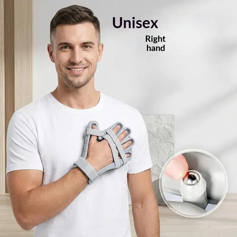Geruchsfreie, verstellbare Handschiene, Fingerbandage, Handschuh mit Sicherheitsgurt für Sport, Gelenkschmerzen, Verletzungsrehabilitation – Detail 6