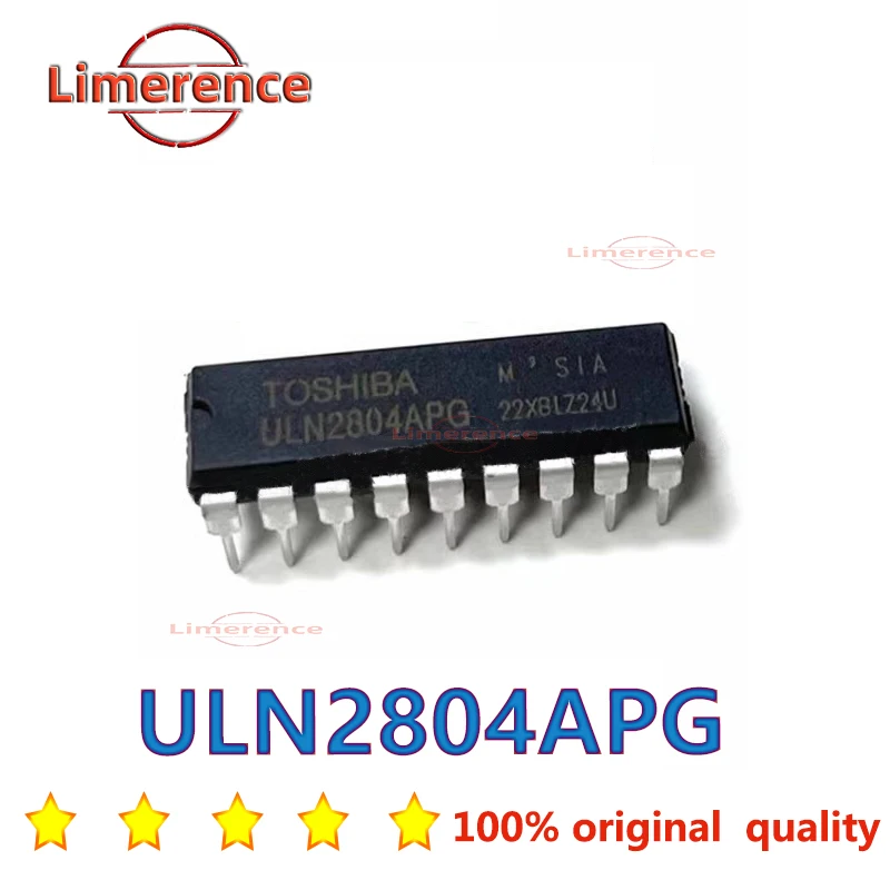 10pcs A DIP-18  ULN2804AN ULN2804   SOP-18 Darlington