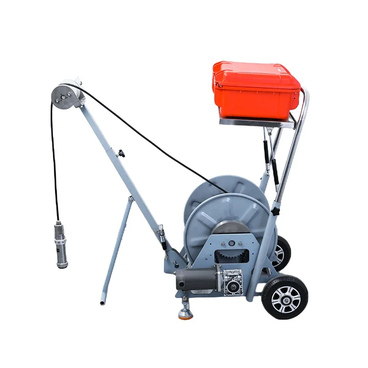 300m Underwater Inspection Camera With 12 Inch Outdoor Display Video Borehole Dual Inspection Cameras