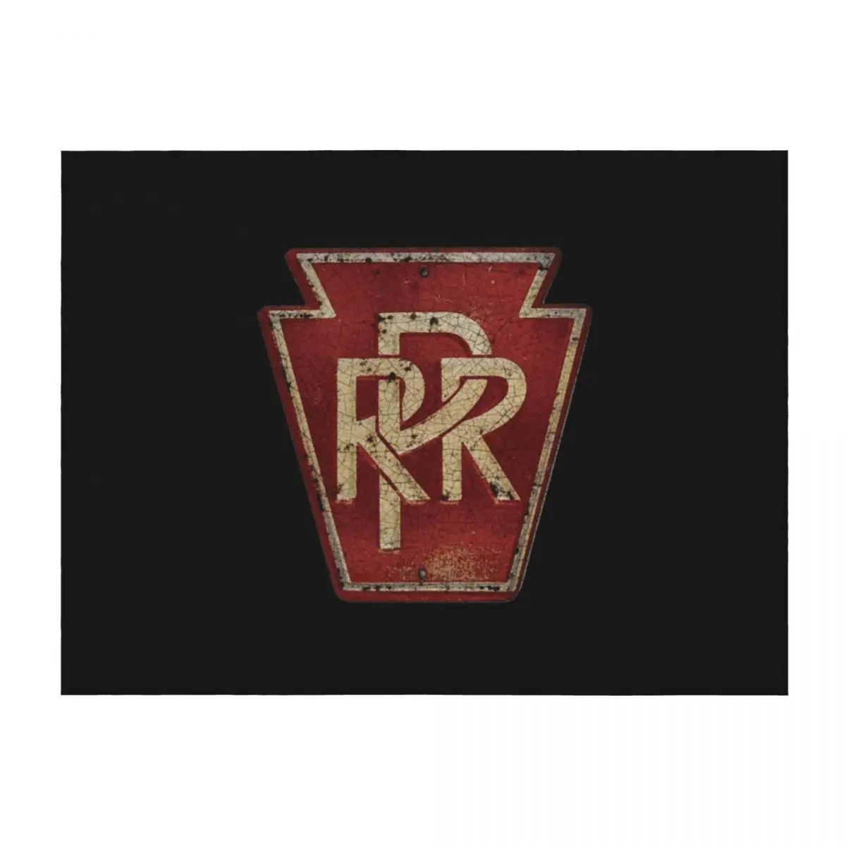 

Pennsylvania Railroad Throw Blanket Flannel Softest sofa bed Blankets