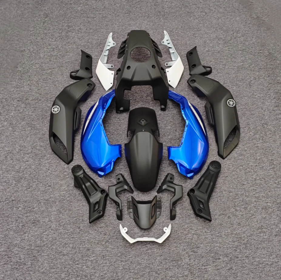 

STLF Plastic Unpainted White Color Fairing Bodywork Kit Panel Set Fit for MT07 2018 2019 2020 Motorcycle Fairing Kit