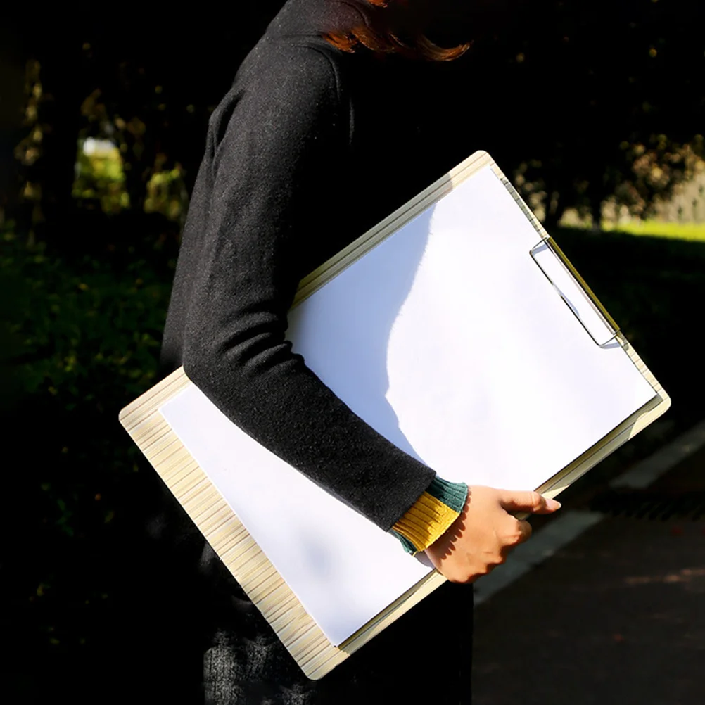

1Pcs Sketch Drawing Board 42x30cm Wooden Clip Board Durable Lightweight for Sketching Painting Watercolor Outdoor Art