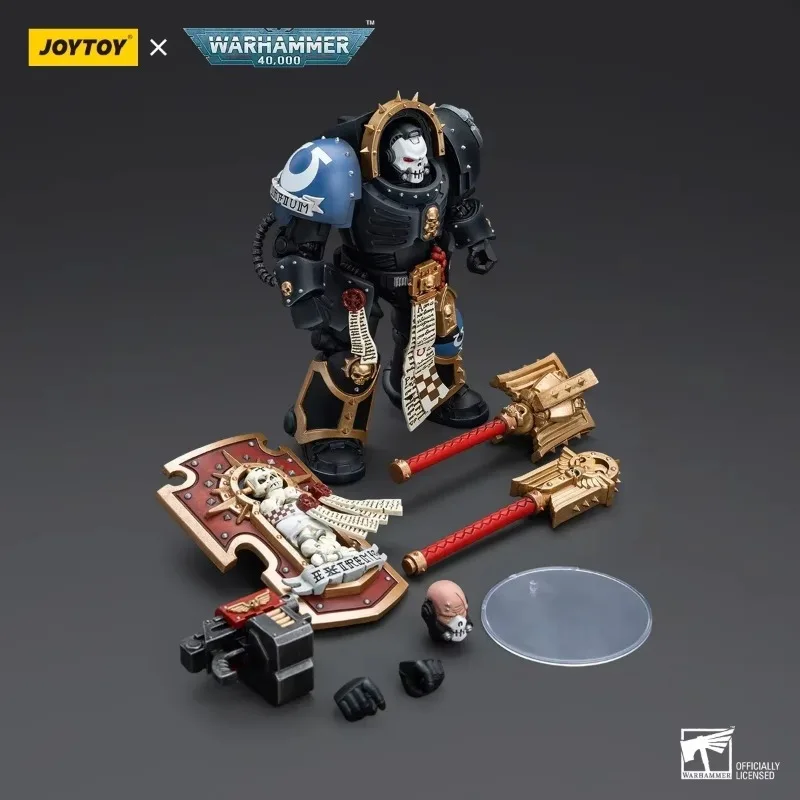 JOYTOY 1/18 Action Figure 40K Ultramarines Chaplain ใน Terminator อะนิเมะเกราะ Joint Movable Figurine Collection ของเล่นของขวัญ