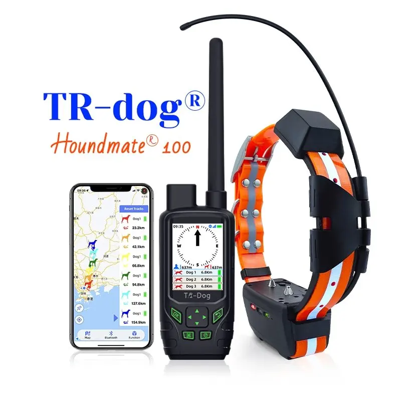 

Hound Multi Tracker Real Time Tracking And Training 2023 Hot Sale Electronic Device Waterproof GPS Hunting Dog Tracker