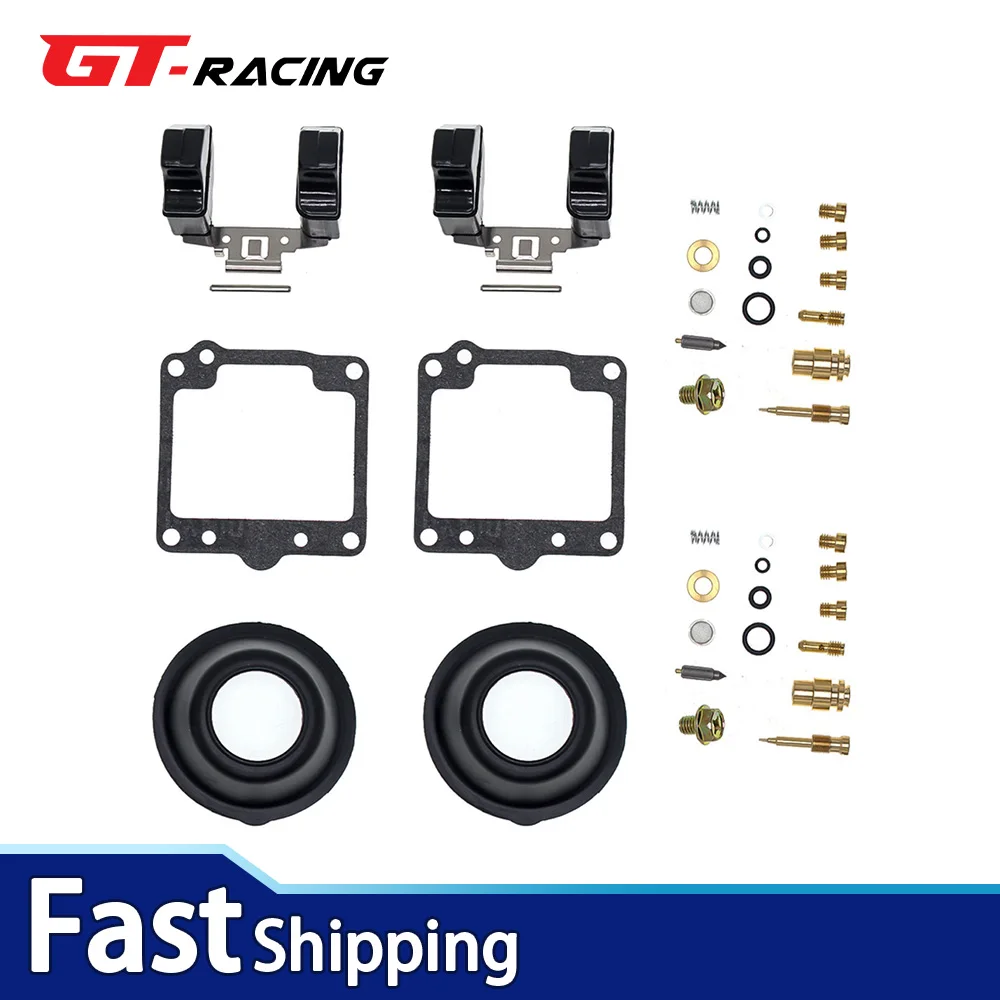 

2X Carburetor Rebuild Repair Kit for Suzuki GS450 GS450D GS450Z 1982 1983 - Includes Float, Needle Valve, Gaskets, O-rings