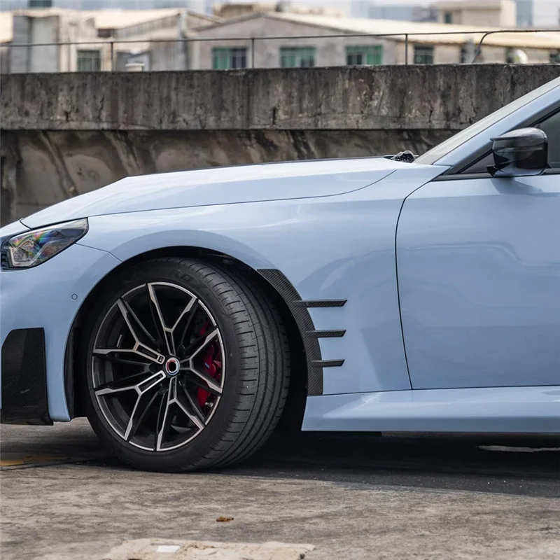 

Car Front Rear Side Fender Trim Cover MP Style Side Spats Canards Body Kits For BMW 2 Series M2 G87 2023-2024