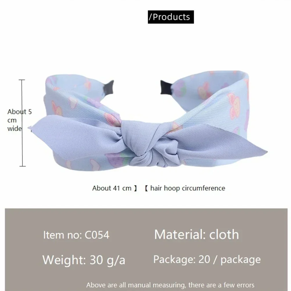 Sanrio Girls Hair Bands Anime Kawaii Korean Version Sweet Bow Tie Hair My Melody Cinnamoroll Hoop Hair Accessories Kids Toy Gift