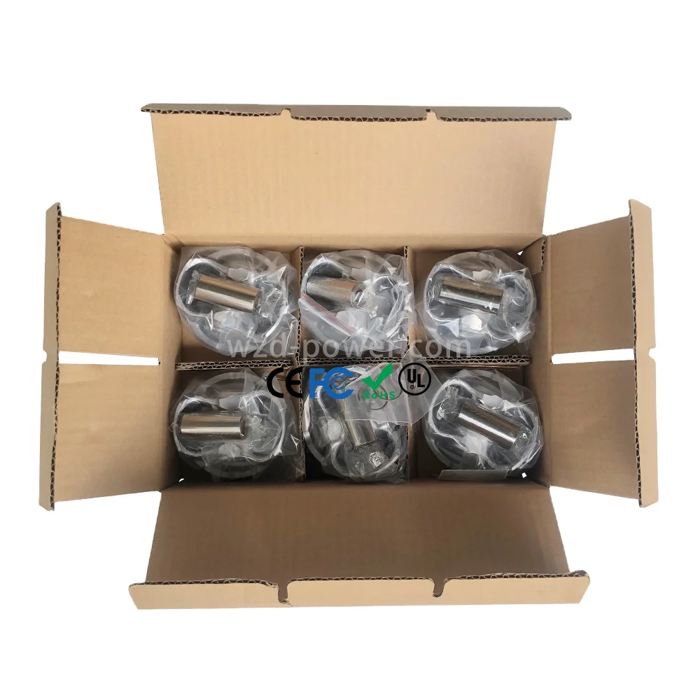 

OEM A2720301018 A2720303717 A2720304017 A2720300117 A2720302817 M272 Car Engine Piston Kit for Mercedes Benz E25 E30 272 Pistons