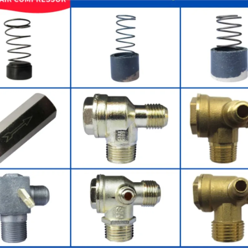 Boutique small air pump oil-free piston direct-on-line accessories pure copper one-way valve check valve tee