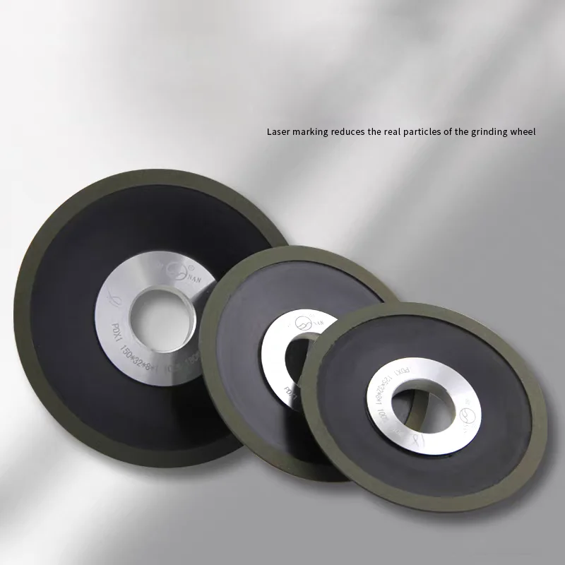 125mm 150mm Diamond Grinding Wheel, Saw Blade Grinding Tool, Tungsten Steel Alloy, Ultra-Thin Angled Grinding Wheel, Green