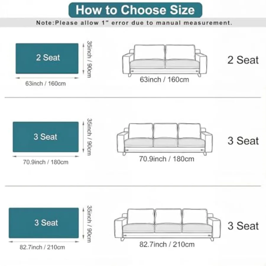 Couch Cover for Dogs Non Slip Washable Plush Sofa Protector Grey