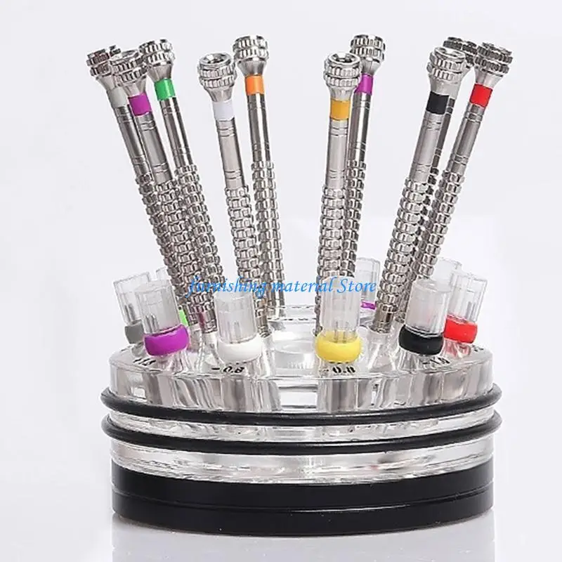 مجموعة مفك براغي دقيقة للإصلاح المنزلي Y5GD، أداة يدوية سهلة الاستخدام برؤوس مسطحة، أداء موثوق #4