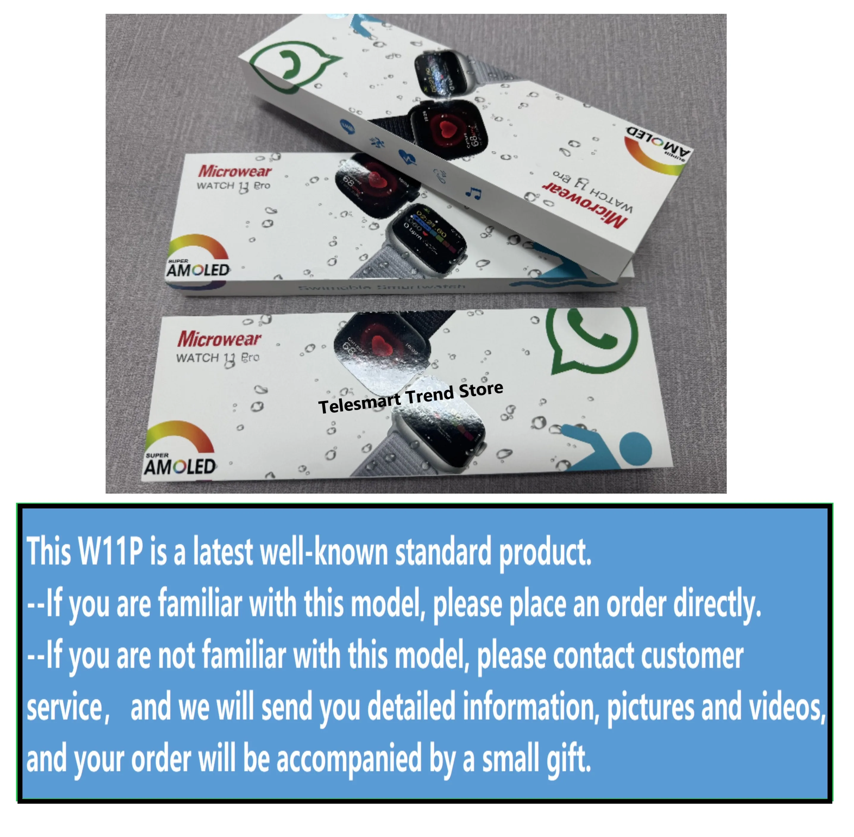 

Latest W11 Pro Smart Watch S11 S Series 11 10 Microwear W11pro 46mm Smartwatch Replies WhatsApp Chat With Text Voice Emoji