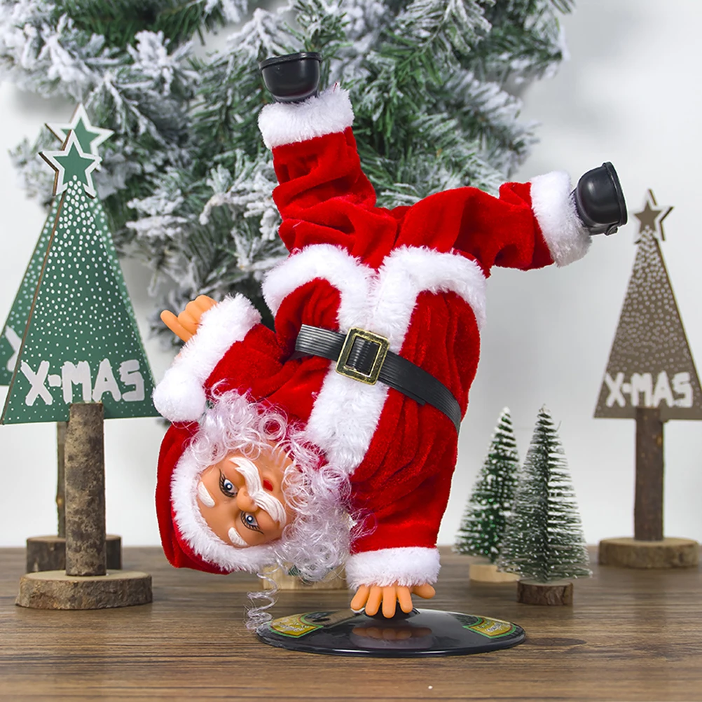 

Street Dance Seniors Decorations Christmas Musical Ornaments for Singing Figurine Child