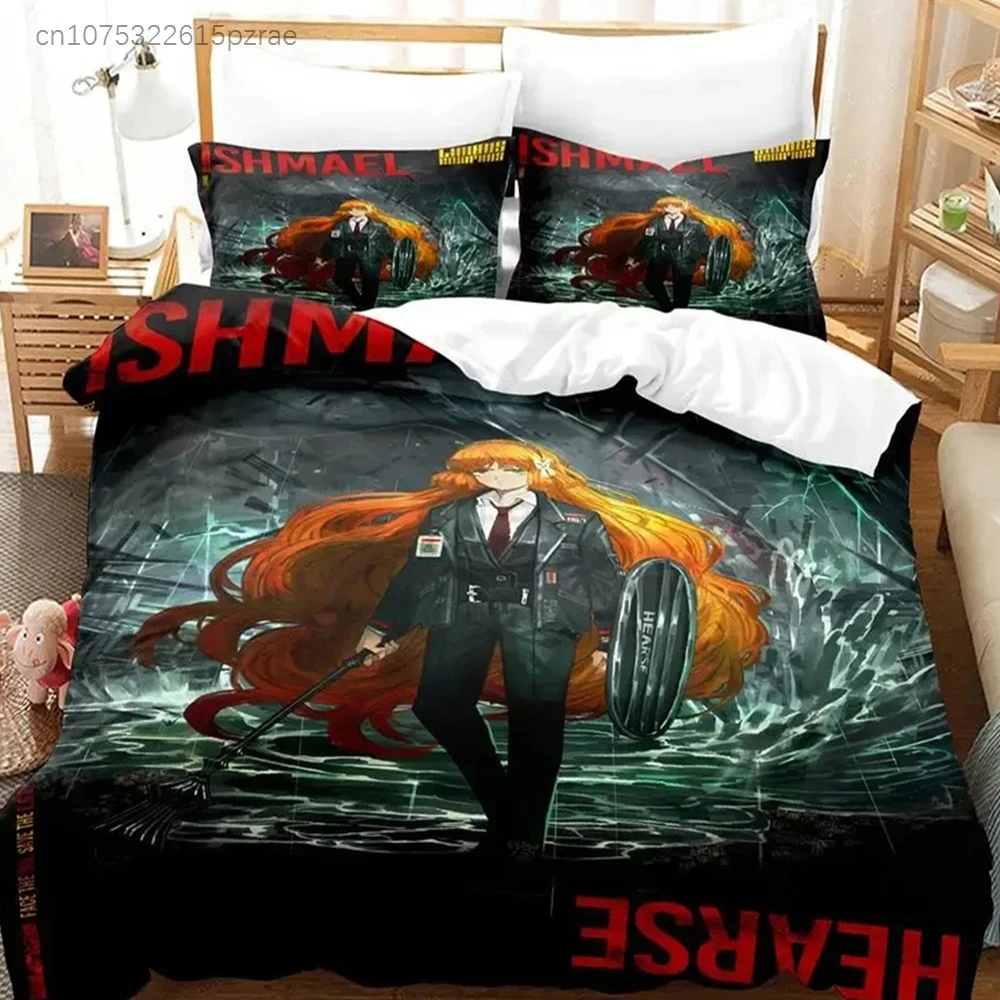 Anime Game Limbus Company Bedding Set Boys Girls Twin Queen Size Duvet Cover Pillowcase Bed Kids Adult Home Textileextile