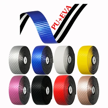 Motsuv-로드 자전거 핸들 바 리본 탄소 자전거 반사 바 테이프, 경로 미끄럼 방지 브레이드 스티어링 휠 와인딩 레이싱 루트 