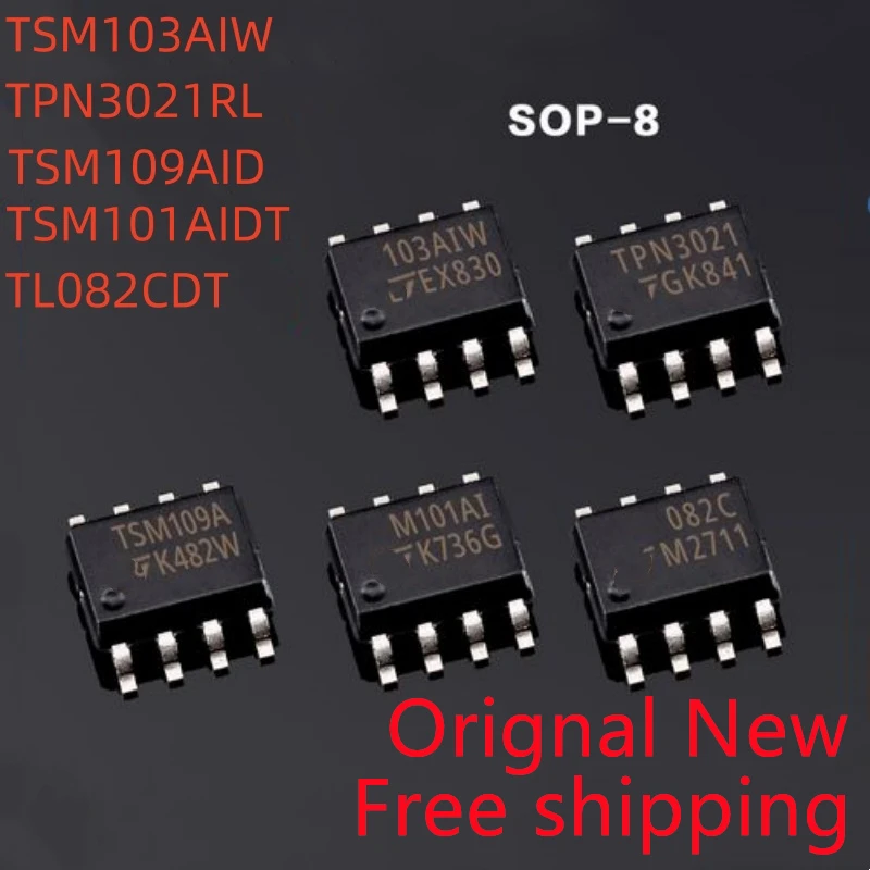 10piece TSM103WAIDT TSM103 103AIW SOP-8 Dual op amp New Original SOP8