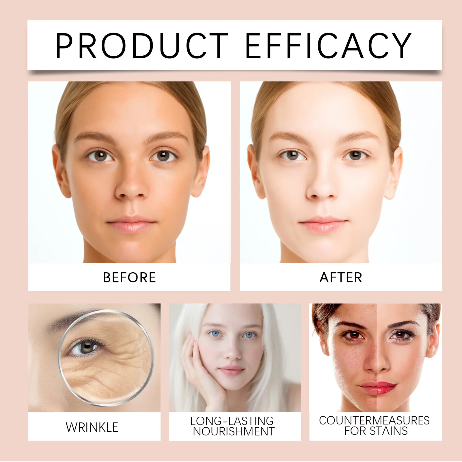 Vitamin C Serum for Face Hyaluronic Acid Brightening Dark Spot Corrector Anti Aging Face Oil Aloe Vera Daily Glow Skin Care 30ml view 5