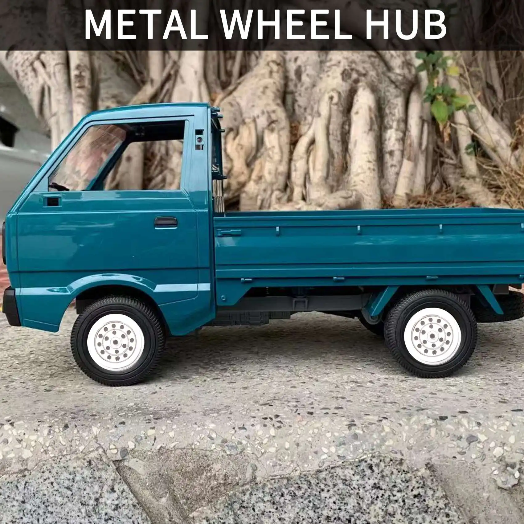 AS96-Voor WPL D12 B24 B16 B36 C14 C24 MN MN99S Q60 Q65 RC Auto Upgrade Onderdelen Metalen Velg hub Reserve Accessoires