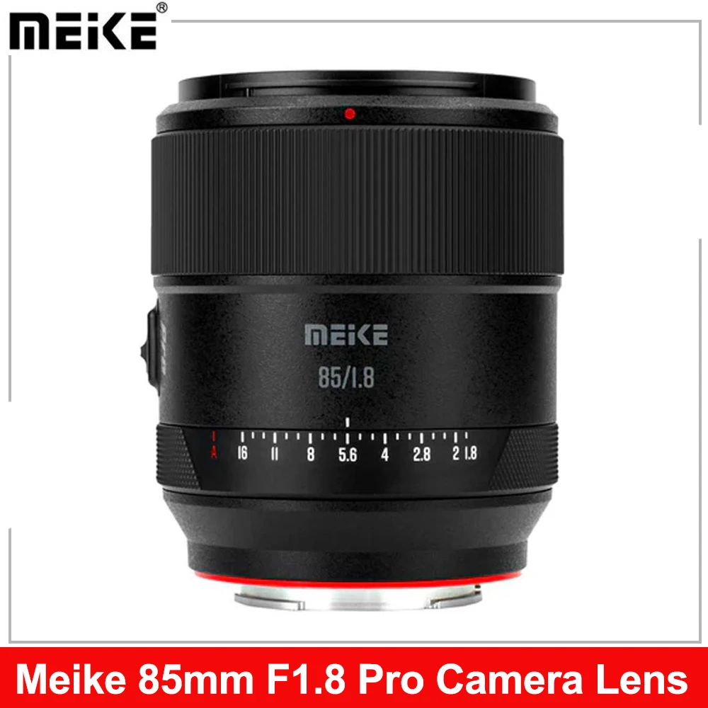 Meike 85mm F1.8 Pro Full Frame Auto Focus STM Low Dispersion & High Resolution Lens for Sony E/Nikon Z/Panasonic L Mount Cameras